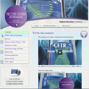 Congrès NACFC 2012 - Site Internet (FR/EN)